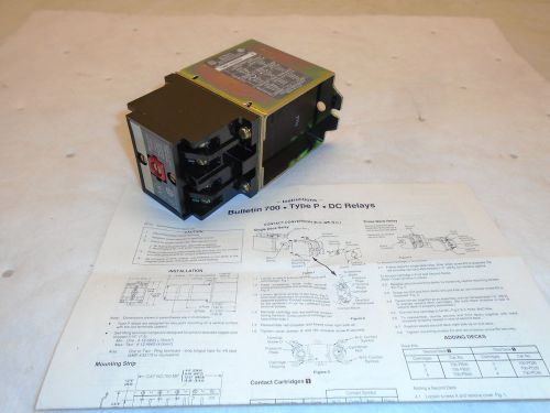 NEW Allen Bradley 700DC-P400Z24 Heavy Duty DC Relay 24VDC Coil