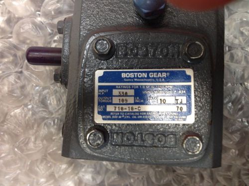 &#034;BOSTON&#034; GEAR REDUCER / SPEED REDUCER 10:1 NEW