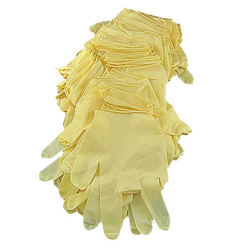 60 PCS Smooth Disposable Latex Examination Exam Gloves