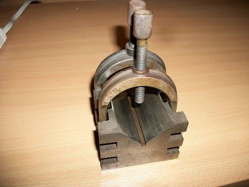 V Block, Machinist V Block Made by Toolmaker 2 bs 10 oz 2.5  in L x 2 H x 2.75 W