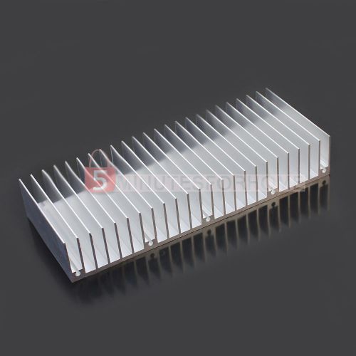 Silver Aluminum Heatsink Heat Sink for High Power IC LED Transistor Cooling