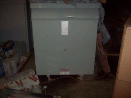 HAMMOND TRANSFORMER 150 KVA 4160 VOLT PRIMARY 208Y/120 V  HV/HT 4160V 396145