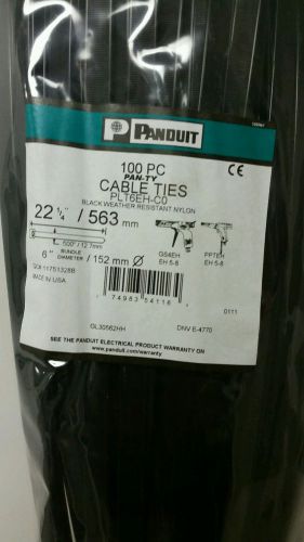 Panduit 22 1/4&#034; Heavy Duty Tie Wrap (pack of 100 pcs)