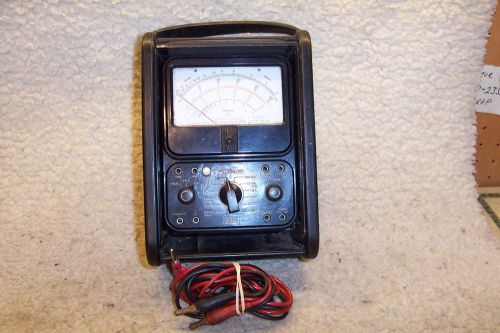 VINTAGE SIMPSON VOLT/OHM METER MODEL 260 SERIES 6P