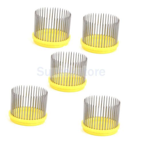 5Pcs Beekeeping Queen bee Isolator Stainless Steel Needle Cage Catch Catcher