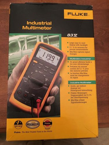 Fluke 83V Multimeter-New