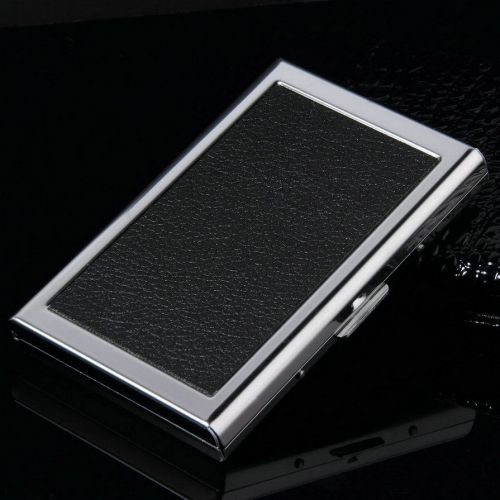 Waterproof Aluminum Business ID Credit Card Mini Wallet Holder Pocket Case Box #