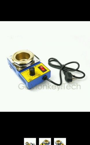 Solder Pot Soldering Desoldering Bath Titanium Plate 50mm 220V 150W