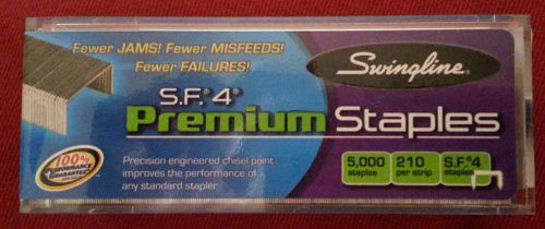 SWINGLINE S.F.4 PREMIUM STAPLES 210 per strip 5000 total BRAND NEW NIP