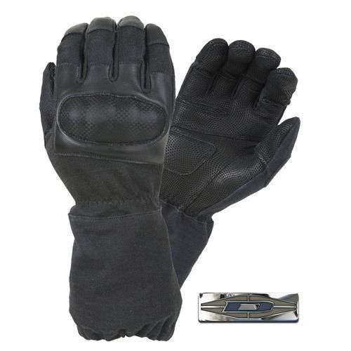 Damascus DSO150H-B SpecOps Tactical Gloves w/ Kevlar and Hard Knuckles Large