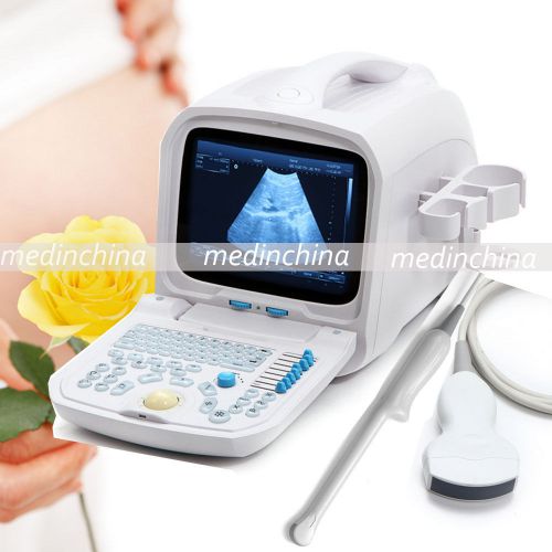 Pc based full digital build in 3d ultrasound scanner convex transvaginal 2 probe for sale