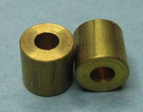 40 - Pieces Brass Spacer Standoff 1/4&#034;-Long 1/4&#034;-O.D. 0.111&#034;-I.D.