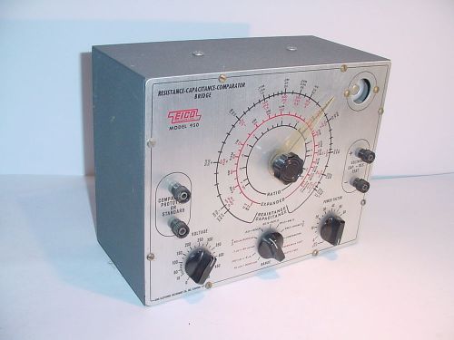 Eico Model 950 Resistance Capacitance Comparator Bridge