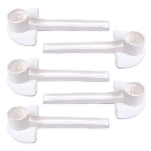 5x Beekeeping Honey Entrance Feeder Hive Tool Beekeeper Bee Keeping Equip White