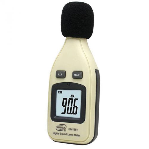 Digital LCD Audio Sound Noise Level Meter Decibel Monitor MeasureTester IUK