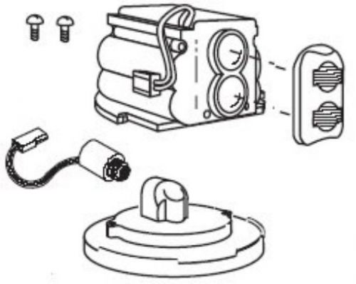 Sloan Valve EBV-146-A-C G2 Module Assembly for Universal Closet  Chrome