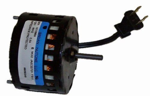 Broan 708 Bath Vent Fan  684 Fan/Light Replacement Motor # 97009753  .5 amps  12