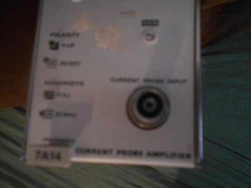 Tektronix module 7A14 current probe Amplifier