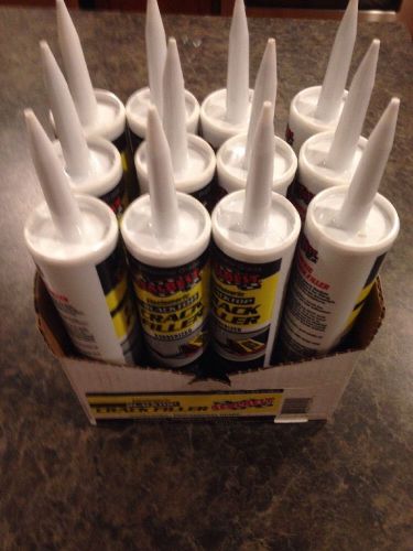 12 - 10 OZ TUBES OF SEALBEST ELASTOMERIC  BLACKTOP CRACK FILLER RUBBERIZED