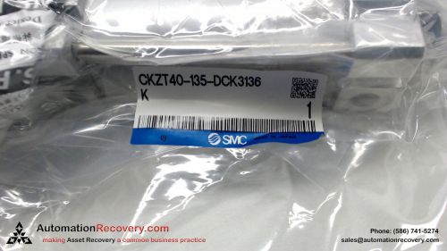 SMC CKZT40-135-DCK3136K, PNEUMATIC CLAMP, MAX. PRESS.: 0.8MPA,, NEW #100075