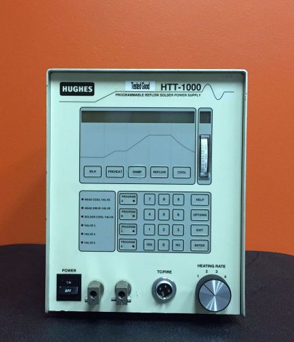 Palomar Hughes HTT-1000, RS-232, Programmable Reflow Solder Power Supply, Tested