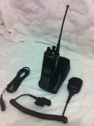 Police motorola 3 xts3000 p25 digital 800mhz radio w/ programming security astro for sale