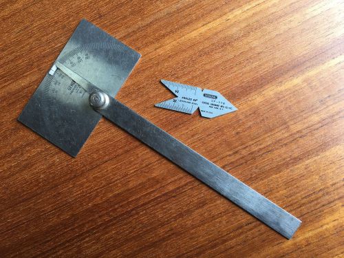 General CF-778 Thread Gauge Center Finder  &amp; Protractor No. 17 Tool Machinist