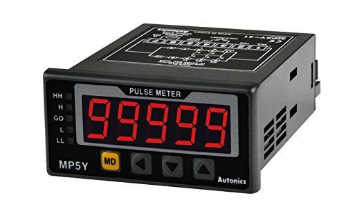 AUTONICS Pulse Meter MP5Y-41, LED, 5 Digits, 13 Modes, 5 NPN Out