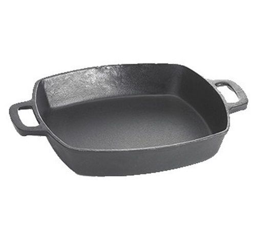 Tablecraft CW30114 Cast Iron Skillet 10&#034; x 10&#034; x 2-1/4&#034; square non-stick