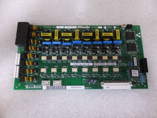 Nitsuko/NEC DS2000 DX7NA-8ATRU-A1 8-Port Analog Trunk Unit Card 80011B