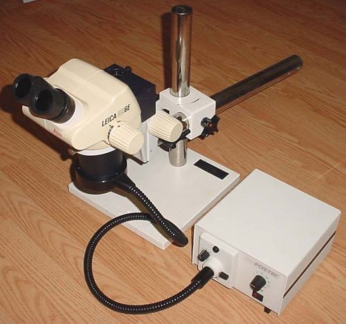 LEICA GZ6E MICROSCOPE w/ FOSTEC LIGHT SOURCE