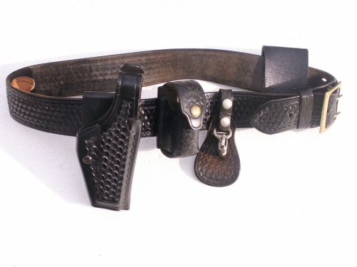 VINTAGE TEX SHOEMAKER &amp; SONS POLICEMAN&#039;S DUTY BELT