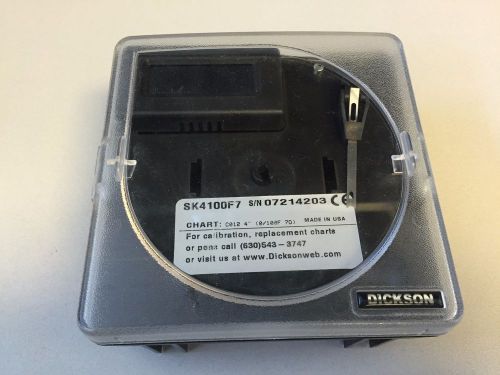 Dickson SK4100F7 Temperature Chart Recorder 4 inch