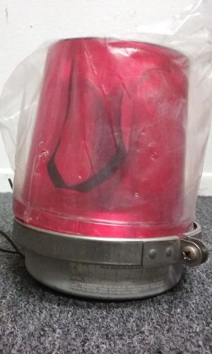 EDWARDS 52R-N5-40WH ADATABEACON RED SIGNAL STROBE with Bulb