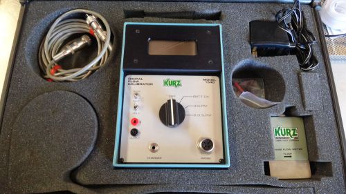 Kurz Dual Range Digital Flow Calibrator Model 1540