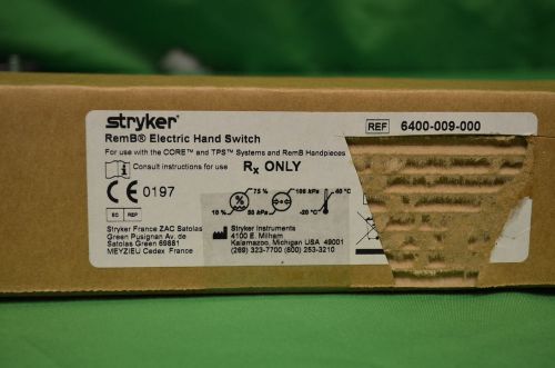 Stryker 6400-009-000 RemB Electric Hand Switch - NEW IN BOX