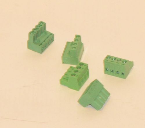 phoenix contact connectors, 5.08/4 pin,  10 pcs / 10 stuck