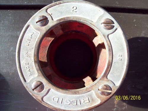 2&#034; Rigid Pipe Die fits 12R handles or model 700 power head.