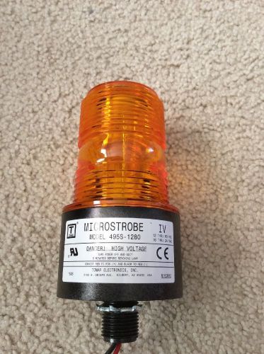 Tomar Microstrobe IV Amber Model 495S-1280 12-80vdc For Industrial Equipment