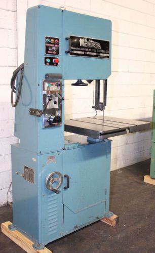 20&#034; thrt 14&#034; h msc 951464 vertical band saw, vari-speed, tilt tbl, blade welder, for sale