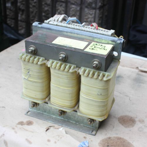 Siemens 3 Phase Step down Transformer Multitap  Input 400-550V Output 165V