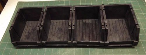 20 small parts bins with wall hangers for sale