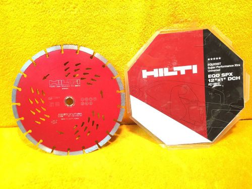 ***NEW*** HILTI 12&#034; x 0.12&#034; x 1&#034; EQUIDIST SEGMENTED DIAMOND CUTTING SAW BLADE