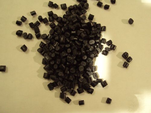 Dow High Impact Styrene HIS Polystyrene Black Plastic Pellets Resin 45 Lbs