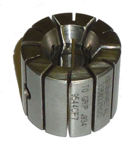 NEW .934&#034; KENNAMETAL TO GRIP EXPANDING MANDREL COLLET