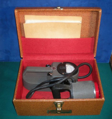 Vintage MOISTURE REGISTER Co METER Alhambra CA 5K2B-3788 3/4&#034; + Box + Manual