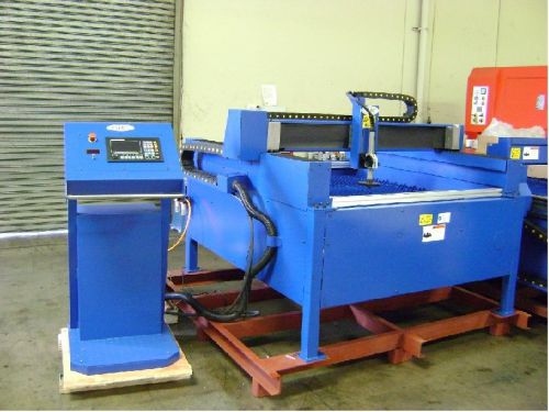 Gmc pt-0404/65a cnc plasma cutter, 4&#039; x 4&#039; cnc plasma tbl w/hypertherm powermax for sale