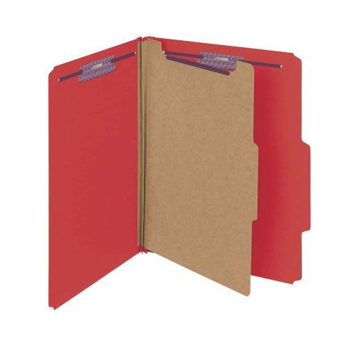 Smead pressboard classification file folder with safeshield? fasteners, 1 for sale