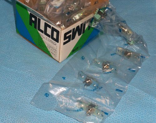 BOX of 24 NEW ALCO MRL-106D SPDT ROCKER LUG SWITCH(ES) Japan