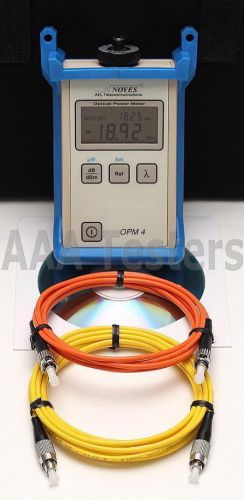 AFL NOYES OPM 4-4C Fiber Optic Power Meter OPM4 OPM4-4